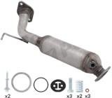 Catalizator Honda Civic 7 Hatchback (Eu, Ep, Ev), 01.00-02.06, 2.0 Type-R (EP3), Euro 3 (D3), Catalizator si kit instalare, EEC