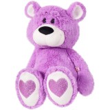 Plus Ursulet Andry Liliac 45cm, Stip