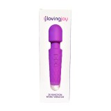 Bagheta Masaj Loving Joy, 20 de Programe Vibratii, 8 Trepte de Viteza, Violet#
