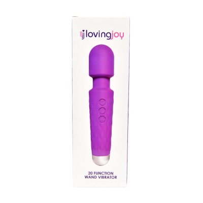 Bagheta Masaj Loving Joy, 20 de Programe Vibratii, 8 Trepte de Viteza, Violet# foto