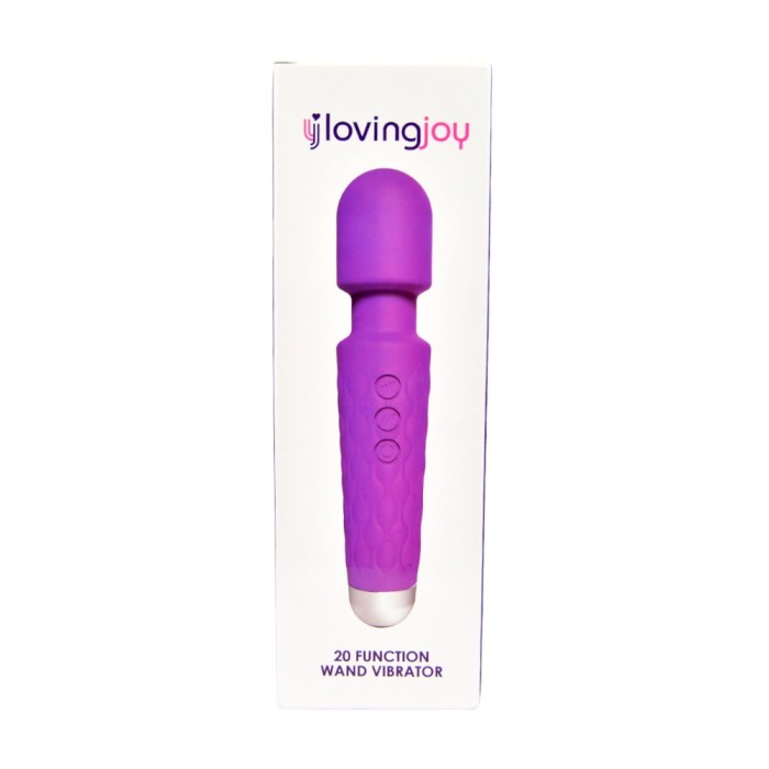 Bagheta Masaj Loving Joy, 20 de Programe Vibratii, 8 Trepte de Viteza, Violet#