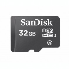 Card MicroSD SANDISK 32 GB microSDHC clasa 4 &quot;SDSDQM-032G-B35&quot;