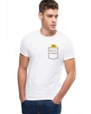 Cumpara ieftin Tricou barbati alb - Sunshine - XL