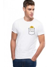 Tricou barbati alb - Sunshine - M