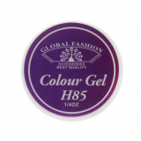 Cumpara ieftin Gel Color Unghii, Vopsea de Arta Global Fashion, Seria Noble Purple H85, 5g