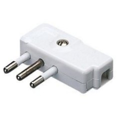 Vimar Stecher 2P+E, 10A, alb