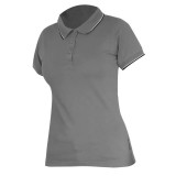 Tricou Lahti Pro Bumbac Polo Subtire Dama Culoare Gri Marime 3xl