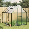 Sera Gradina Gossi Verde 224x169x195cm Aluminiu &amp; Policarbonat, Cadru Baza Inclus, Protectie UV, Aerisire Optima