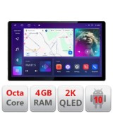 Navigatie dedicata Toyota Verso 2010-2016 N-133 Edonav ecran 13&quot; 2K 8 si 128 Android Waze USB Navigatie 4G 360 Toslink Youtube Rad CarStore Technology