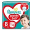 Scutece-chilotel Pampers Pants Jumbo Pack, Marimea 8, 19+ kg, 32 buc