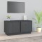 vidaXL Comodă TV, gri, 80x35x40,5 cm, lemn masiv de pin 814471
