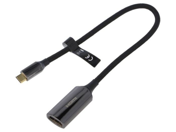 Convertor HDMI USB C negru