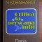 Critica la persoana intii / Nicolae Steinhardt