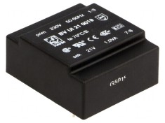 Transformator &Icirc;ncapsulat 1VA 230V 21V 47mA PCB