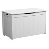 Cumpara ieftin Cutie depozitare mdf alb Kordelia 80x40x44.5 cm