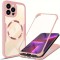 Husa 360&Atilde;&sbquo;&Acirc;&deg; iPhone 13 Pro Max Techsuit ColorVerse MagSafe, roz