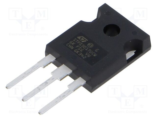 Diodă redresoare Schottky STMicroelectronics 170V 15A TO247 THT tub