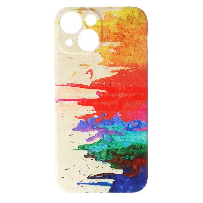 Toc TPU 6D Print Apple iPhone 13 mini Aquarelle foto