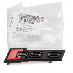 Emblema Grila Radiator Oe Audi RS6 4K0853736DT94