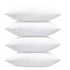 Set 4 Huse Perna Premium Albe 30x50 cm cu Fermoar - Decor Dormitor, Living