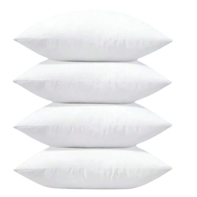 Set 4 huse perna premium cu fermoar, Alb - 30 x 50 foto