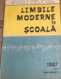 MNL Manuale -Limbile moderne in scoala - 1987