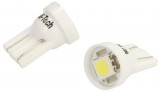 Set 2 Buc Bec Led M-Tech W5W 12V W2,1X9,5D Alb LB040W, General