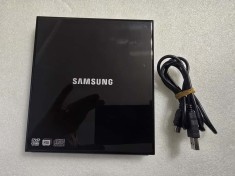 DVD Writer Samsung USB 2.0 SE-S084C/USBS, DVD+RW &amp; CD-R DVD Writer, Slim