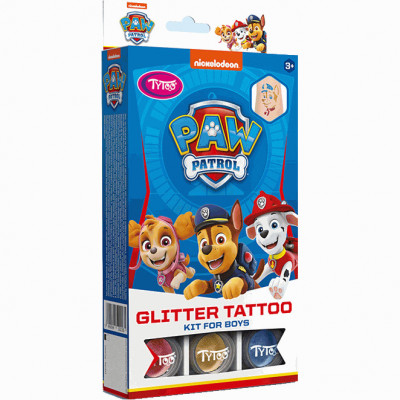 Set tatuaje temporare cu sclipici Paw Patrol Tytoo KKCTT2310026 foto