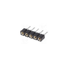 Conector 5 pini, seria {{Serie conector}}, pas pini 2.54mm, CONNFLY - DS1002-01-1*5V13-JK