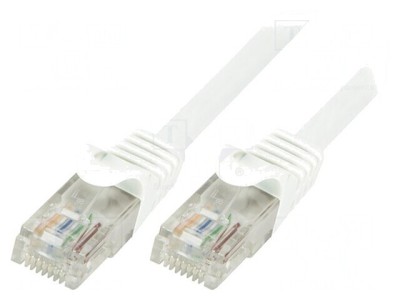 Patch Cord U/UTP Cat6 Alb 20m foto