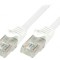 Patch Cord U/UTP Cat6 Alb 20m