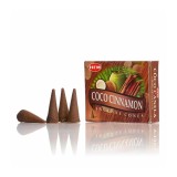 Cumpara ieftin Conuri parfumate - 10 Buc - Coco Cinnamon