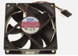 Ventilator AVC DS08025R12U 80x80x25 12V 0.70A 4 pini DELL PN 089R8J DELL 3020 7020 9020