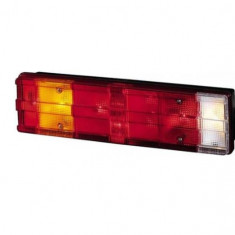 Stop, lampa spate MERCEDES SPRINTER, 01.1995-2006 PICK-UP, partea Stanga, HELLA, fara lumini nr inmatriculare; Latime: 452 mm; Inaltime: 116 mm; 7