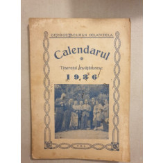 Calendarul Tineretul invatatoresc 1936