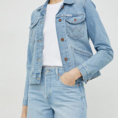 Levi's pantaloni scurți din denim femei, uni, high waist 29961.0034-LightIndig