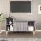 vidaXL Comodă TV, gri sonoma, 100x35x55 cm, lemn prelucrat 821178