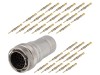 Conector circular RT360 mufă tată crimpat PIN 32
