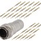 Conector circular RT360 mufă tată crimpat PIN 32