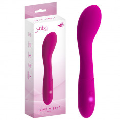 Vibrator pentru stimularea punctului &amp;quot;G&amp;quot;, cu cap curbat. 10 moduri de funcționare.