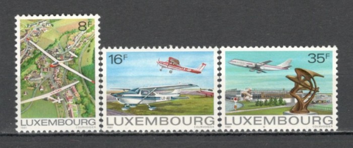 Luxemburg.1981 Aviatia ML.166