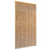 Cumpara ieftin Perdea de Usa din Bambus pentru Insecte, Muste, Dimensiuni 100x200 cm, vidaXL
