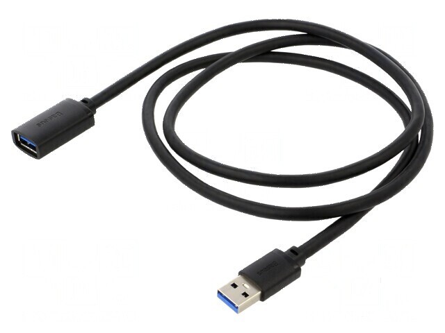 Cablu USB 3.0 A-A 1m negru