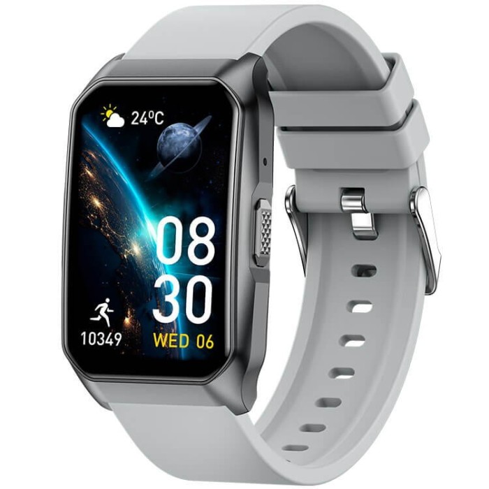 SMARTECH SmartWatch cu Senzor Glucometru, Ritm Cardiac, Nivel Oxigen, Tensiune Arteriala, Apel Bluetooth, Calculator, Moduri Sport, Calorii, Vreme, Ci