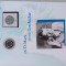 GERMANIA - NUMISBLATT - TIMBRU + MONEDA UNC - 1 MARK 1992 LIT. D, CALITATE