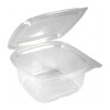 Caserola Plastic cu Capac Incorporat, 500ml, Set 100 buc, EP