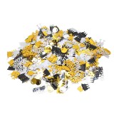 Cumpara ieftin Confetti decorativ de zia de naster , 30 ani, auriu, negru