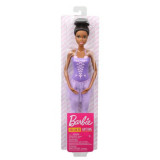 Papusa Barbie Balerina Creola Cu Costum Lila, Mattel