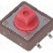 Microintrerupator, 12x12mm, OFF-(ON), SPST-NO, DIPTRONICS - DTSM-24R-V-T